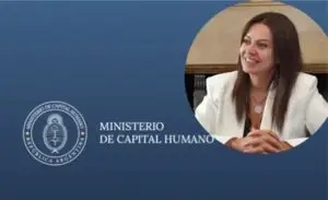 Sandra Petobello ministra de capital humano del gobierno de Milei