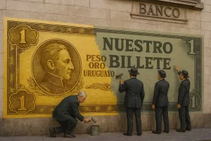 Peso oro Uruguayo y la Suiza de América
