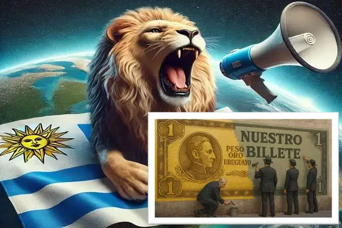 El peso oro uruguayo y la Suiza de América